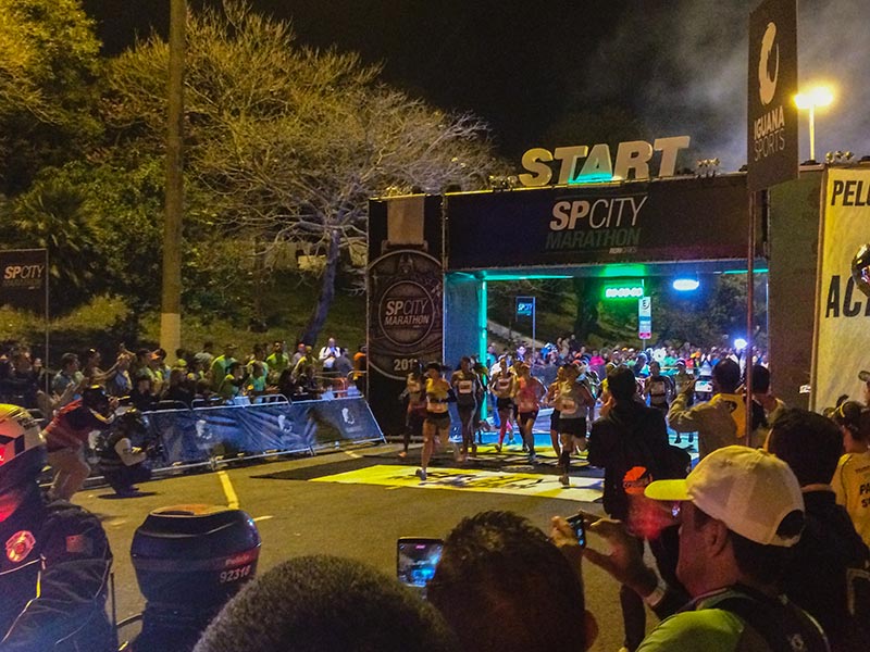 SP City Marathon - Largada da Elite Feminina