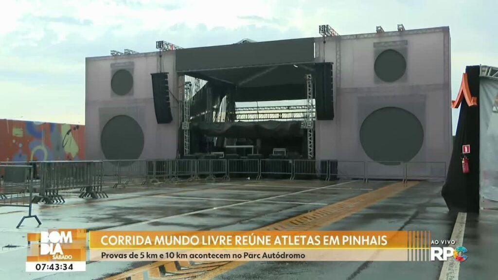 Corrida Mundo Livre em Pinhais terá prova infantil e show de Paulo Ricardo
