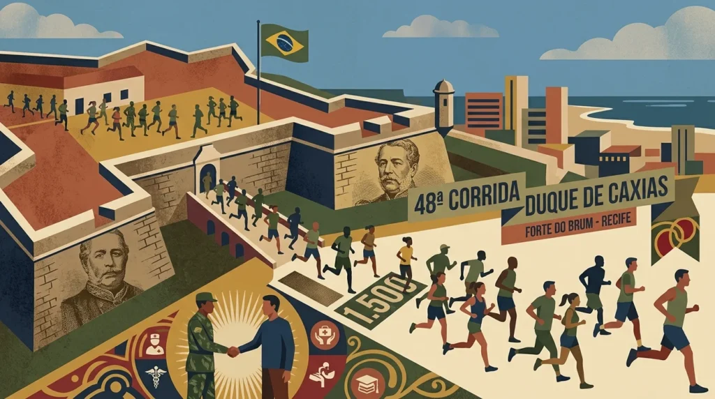 Forte do Brum recebe 48ª Corrida Duque de Caxias com 1.500 participantes