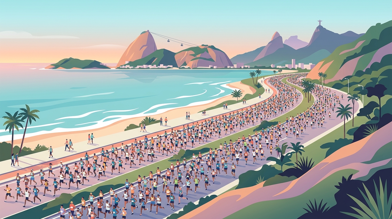 Meia Maratona Internacional do Rio de Janeiro de 2026 terá 18 mil corredores