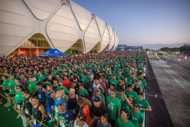 Pátio Run 11 reúne 10 mil corredores na Arena da Amazônia