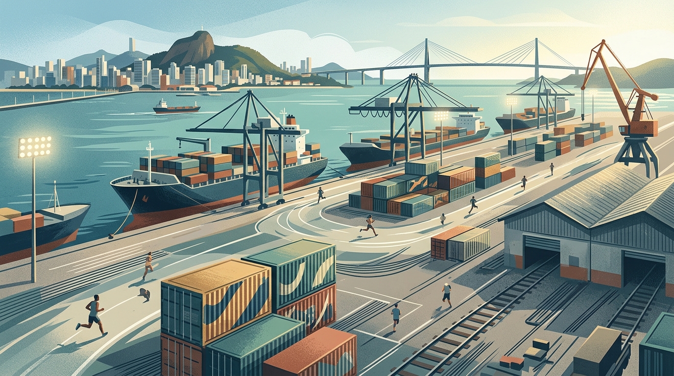 Porto de Vitória abre suas instalações para corrida de rua inédita em setembro