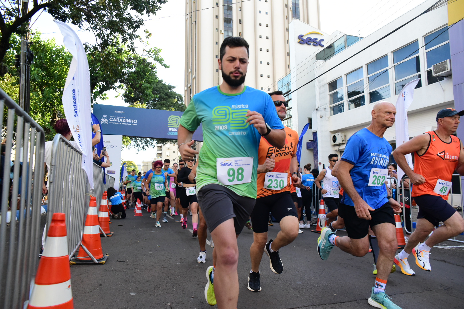 Sesc/RS abre inscrições para a Corrida da Independência de Carazinho em agosto