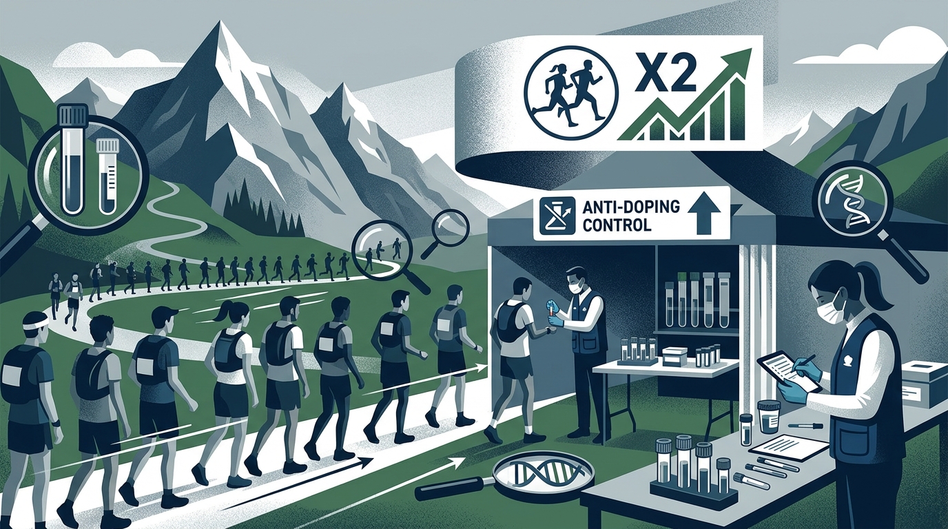 UTMB anuncia dobro de testes antidoping e amplia controle a todos os corredores